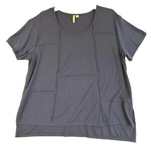 LIVE WELL Navy Blue Plus Size 18/20W Tunic Top Women’s